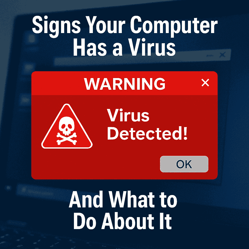 Signs Your Computer Has a Virus - Malware Virus Removal Canberra