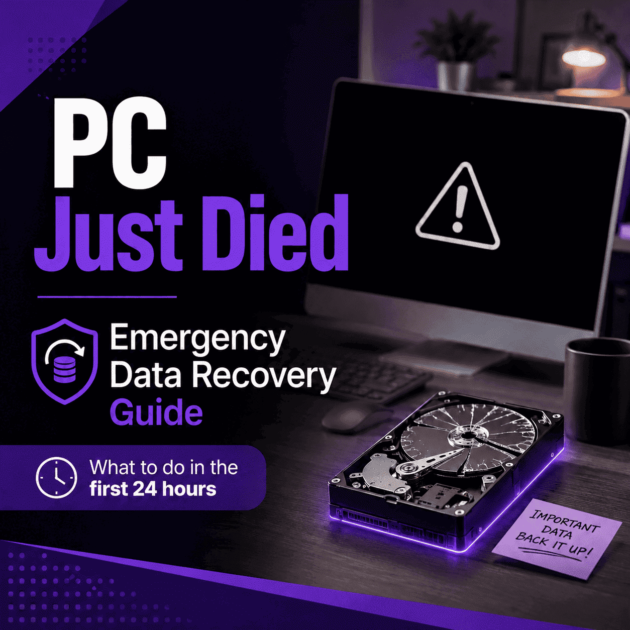 PC Died - Emergency Data Recovery Guide