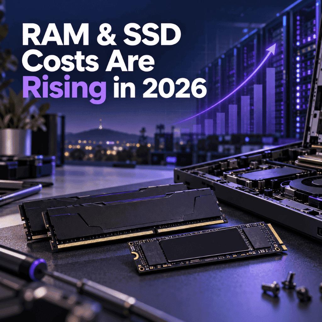 Why RAM and SSD Upgrades Cost More in 2026